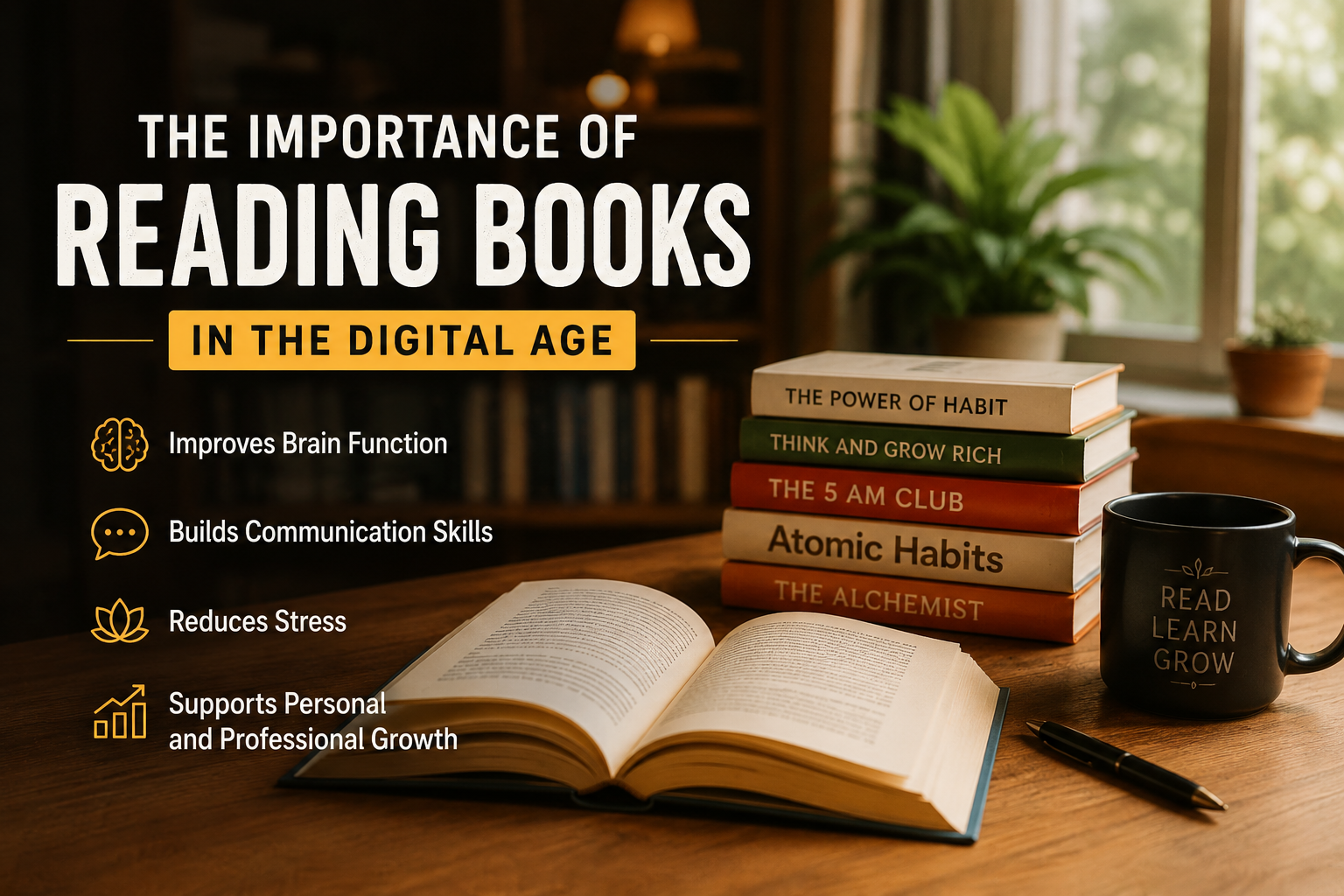The Importance of Reading Books in the Digital Age