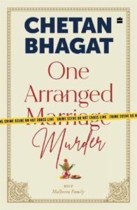 One Arranged Murder by Chetan Bhagat book cover