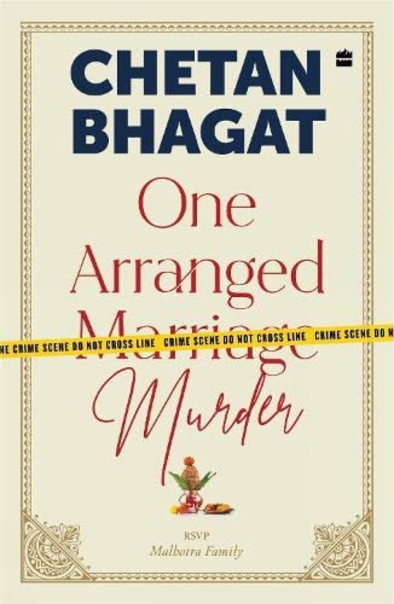 One Arranged Murder by Chetan Bhagat book cover